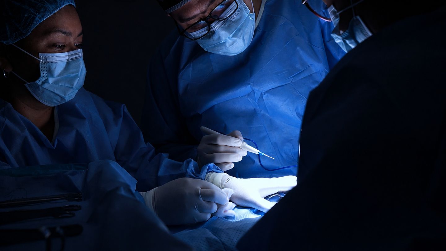 Dr. Rodríguez en práctica